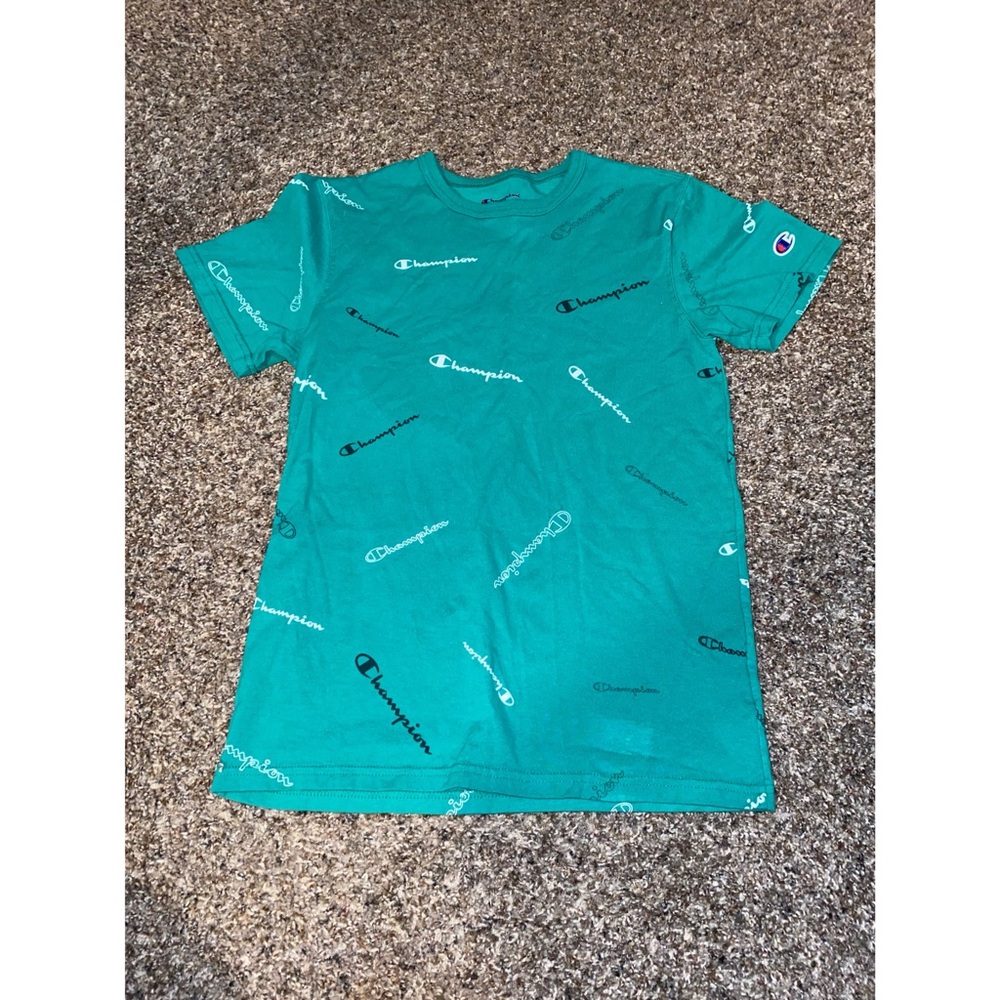 Champion green Logo T-Shirt